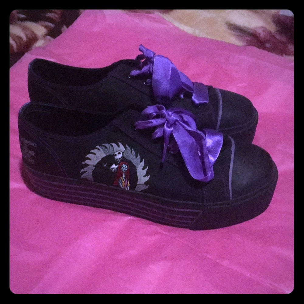 Nightmare before Christmas goth shoes